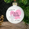 Personalised Godmother Christmas Tree BaubleBG-2333 -Santa Gifts Shop BG 2333