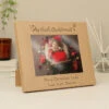 My First Christmas Oak 5 X 7 Inch Photo FrameBG-3390 -Santa Gifts Shop BG 3390