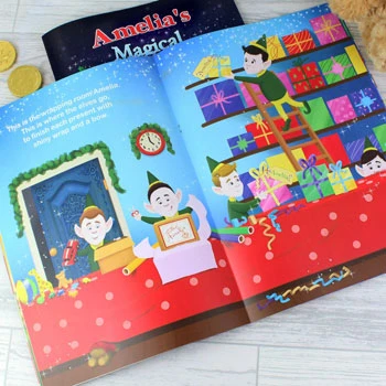 Personalised Magical Christmas Adventure Child's Story BookBG-5997 7 Personalised Magical Christmas Adventure Child's Story BookBG-5997 - Image 5