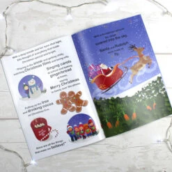 Personalised Girl's It's Christmas Story Book GiftBG-6575 -Santa Gifts Shop BG 65750005