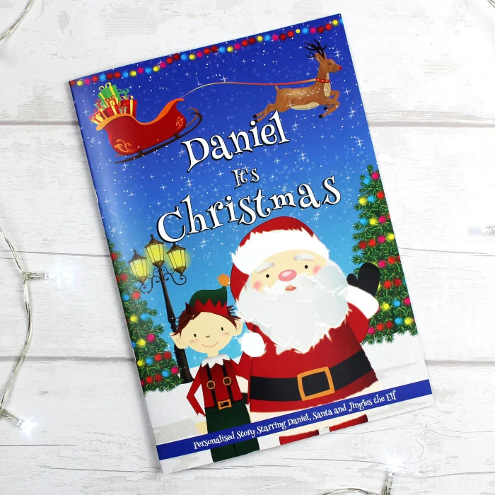 Personalised Boy's It's Christmas Story Book Stocking FillerBG-6576 3 Personalised Boy's It's Christmas Story Book Stocking FillerBG-6576