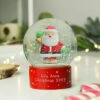 Personalised Father Christmas Snow Globe Keepsake GiftBG-6577 2 Personalised Father Christmas Snow Globe Keepsake GiftBG-6577 -Santa Gifts Shop BG 6577