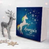 Personalised Rainbow Unicorn Christmas Eve BoxBG-6601 1 Personalised Rainbow Unicorn Christmas Eve BoxBG-6601 -Santa Gifts Shop BG 6601