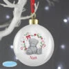 Grandmother Personalised Tatty Teddy Christmas Tree BaubleBG-7068 -Santa Gifts Shop BG 7068