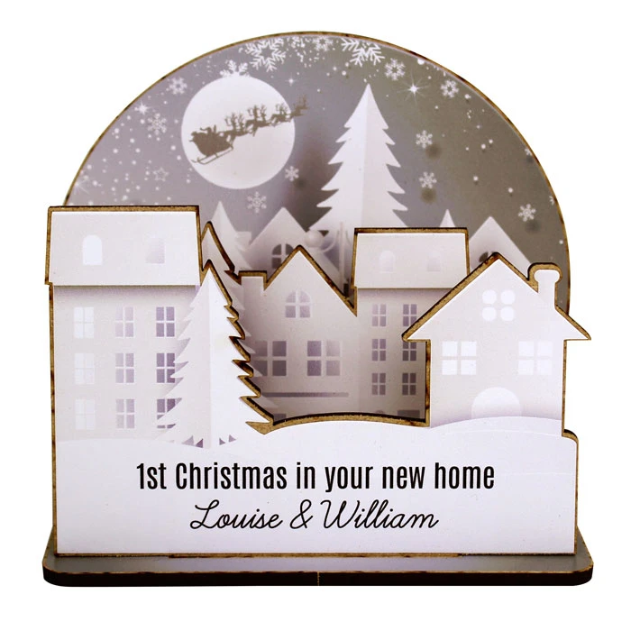Personalised Make Your Own Town 3D Christmas Decoration KitBG-7622 4 Personalised Make Your Own Town 3D Christmas Decoration KitBG-7622 - Image 2