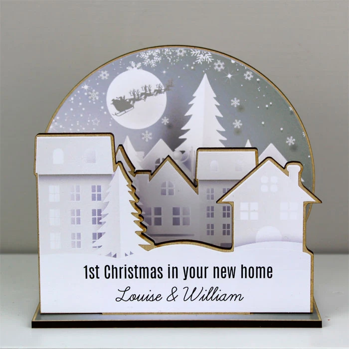 Personalised Make Your Own Town 3D Christmas Decoration KitBG-7622 5 Personalised Make Your Own Town 3D Christmas Decoration KitBG-7622 - Image 3