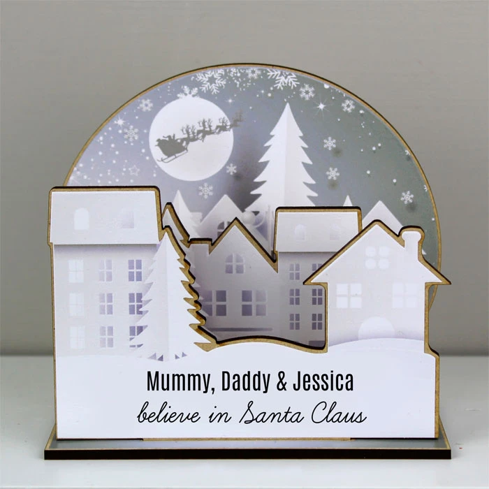Personalised Make Your Own Town 3D Christmas Decoration KitBG-7622 7 Personalised Make Your Own Town 3D Christmas Decoration KitBG-7622 - Image 5