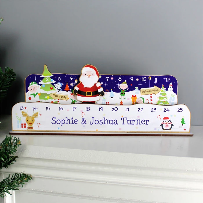 Personalised Make Your Own Santa Christmas Advent CountdownBG-7623 6 Personalised Make Your Own Santa Christmas Advent CountdownBG-7623 - Image 4