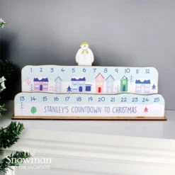 Personalised Make Your Own The Snowman Christmas CountdownBG-7624 -Santa Gifts Shop BG 76240002