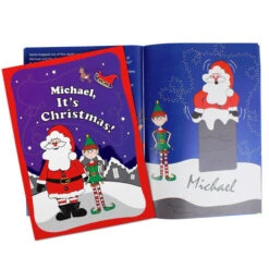 Personalised Its Christmas Elf Story BookBG-7649 10 Personalised Its Christmas Elf Story BookBG-7649 -Santa Gifts Shop BG 76490003
