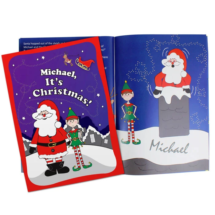 Personalised Its Christmas Elf Story BookBG-7649 6 Personalised Its Christmas Elf Story BookBG-7649 - Image 4