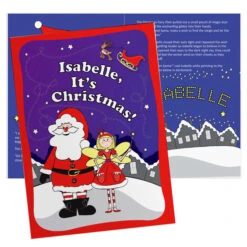 Personalised 'It's Christmas' Girl's Fairy Story BookBG-7650 7 Personalised 'It's Christmas' Girl's Fairy Story BookBG-7650 -Santa Gifts Shop BG 76500001