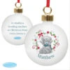 Personalised Me To You Tatty Teddy Christmas BaubleBG-8434 -Santa Gifts Shop BG 8434
