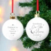 Personalised Our Star In Heaven Memorial Christmas BaubleBG-8494 1 Personalised Our Star In Heaven Memorial Christmas BaubleBG-8494 -Santa Gifts Shop BG 8494