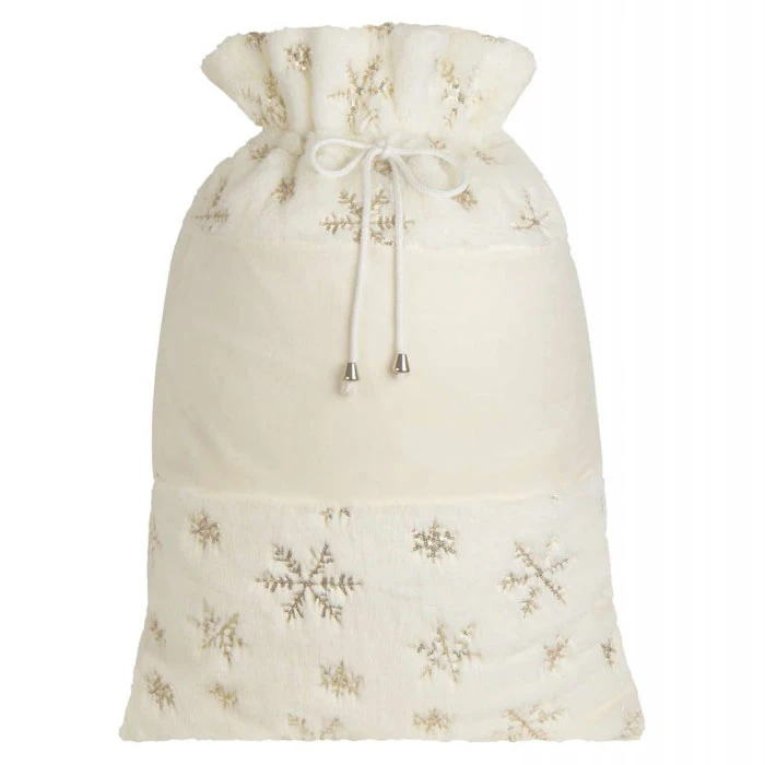 Personalised Plush Christmas Sack - Red, Grey Or WhiteBG-8521 5 Personalised Plush Christmas Sack - Red, Grey Or WhiteBG-8521 - Image 3