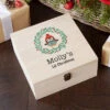 Wooden Medium Personalised Baby's First Christmas Eve BoxBG-9405 -Santa Gifts Shop BG 9405