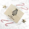 Personalised Baby Penguin First Christmas Keepsake BoxBG-9406 -Santa Gifts Shop BG 9406