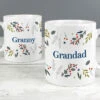 Personalised Festive Christmas Mug Set Grandparent's GiftBG-9455 -Santa Gifts Shop BG 9455
