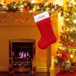 Personalised Giant Red Christmas StockingBG-972
